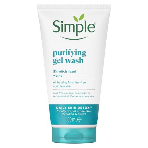 ژل شستشوی پوست چرب سیمپل مدل Purifying حجم 150 میل