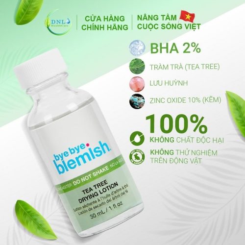 قیمت لوسیون خشک کننده جوش درخت چای BYE BYE BLEMISH